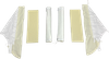Para SANKOSHA LP-1210J funda de manga acabado m&aacute;quina acolchado