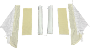 Para SANKOSHA LP-1210J funda de manga acabado m&aacute;quina acolchado