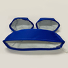 ALMOHADILLA PARA PRENSAR CUELLO Y PU&Ntilde;OS CON CUBIERTA DE TELA DE ARAMIDA AZUL PARA PONY CCP