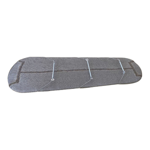 Almohadilla interior lavable para modelo American HOFFMAN ALU-42, 42 pulgadas, doble cabeza redonda, fieltro